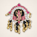 Lakshmi Arch Kundan Pendant - Jaipur Jadau Kundan imitation jewellery by House of Shri Dungar