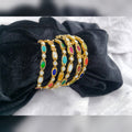 Navratna Kundan Bangles - Jaipur Jadau Kundan imitation jewellery by House of Shri Dungar