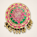 Sri Yantra Kundan Pendant - Jaipur Jadau Kundan imitation jewellery by House of Shri Dungar